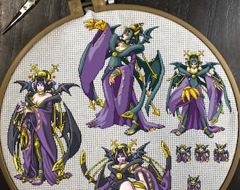 Lilithmon Cross Stitch Patterns Digimon