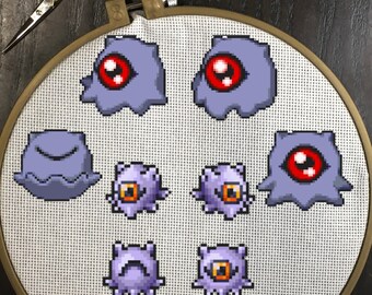 Kuramon Cross Stitch Patterns Digimon