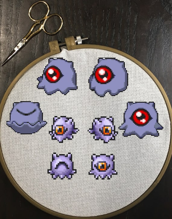 クラモン クロスステッチパターン デジモン - Etsy 日本