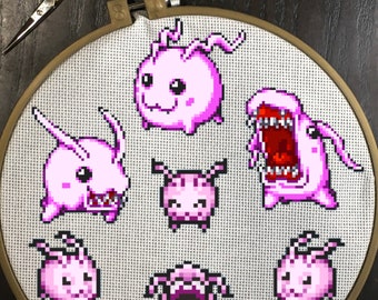 Tokomon Cross Stitch Patterns Digimon