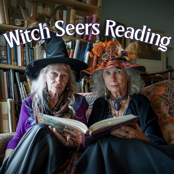 Same Day Psychic Reading by Witch Seers, Moon Goddess Guidance Ritual, General Clairvoyant Predictions, Personalized Spiritual Reading