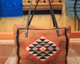 Bolsos TOTE, 100% Lana, Bolso artesanal, Bolsos Zapotecos, handcrafted Wool bags, rugs, Bolsos Teotitlan Del Valle Oaxaca,
