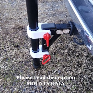New  Spiderbeam Xtra heavy duty 12 meter Pole MOUNTS for use with receiver hitch 2.63 inch ID. Please read Discription below.
