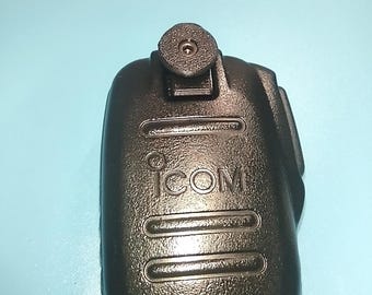 ICOM Microphone Hanging Button for microphones with a square hole USA Made and Shipped.