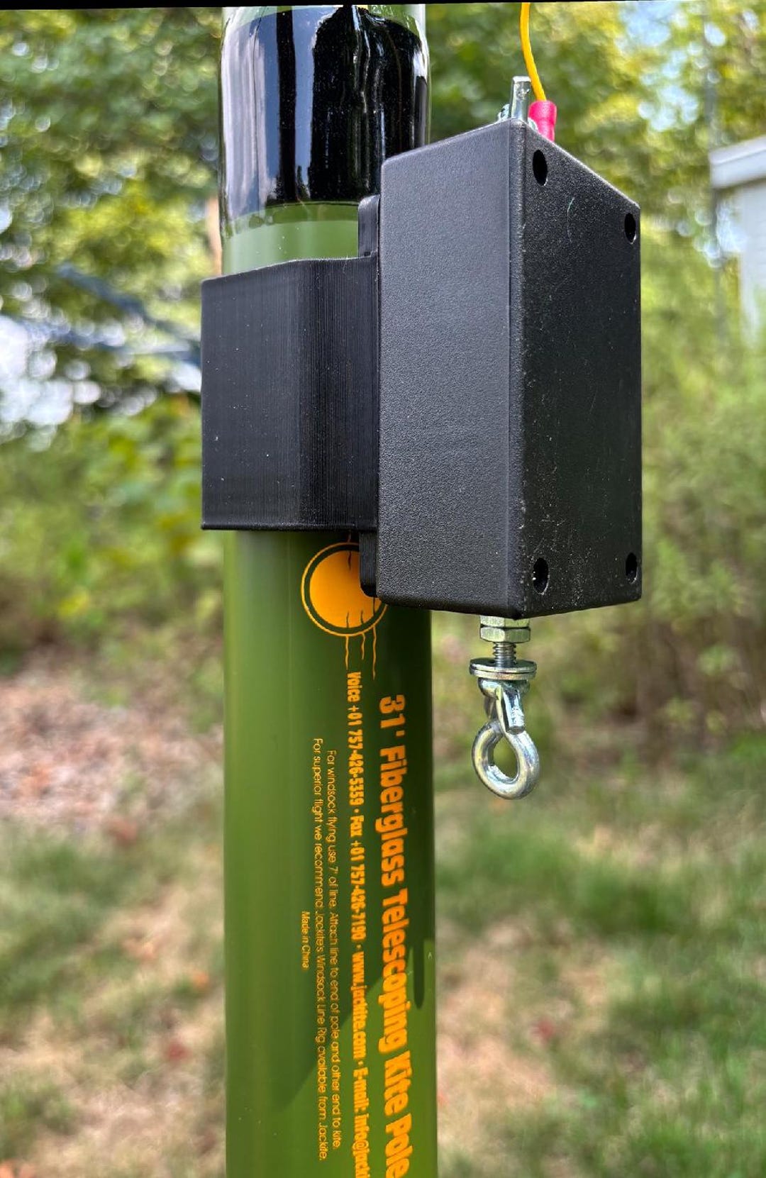 UNIVERSAL Box Type Unun/balun Slip-on Mount for Spiderbeam-jackite Pole ...