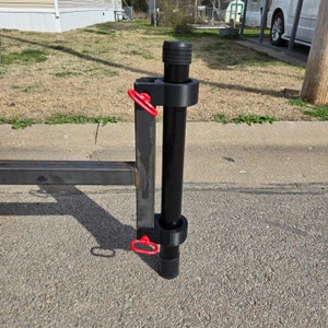 DIGITAL (you print) 2.75 ID Ham Radio Telescopic Pole Receiver Hitch Mounts. Spiderbeam, Sota beams, Jaclite