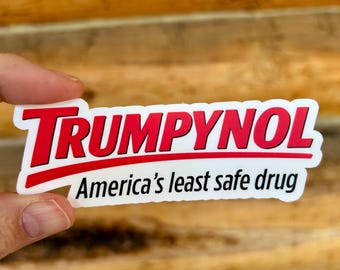 Trumpynol - FDT - Anti Trump: Adhesivo de vinilo impermeable