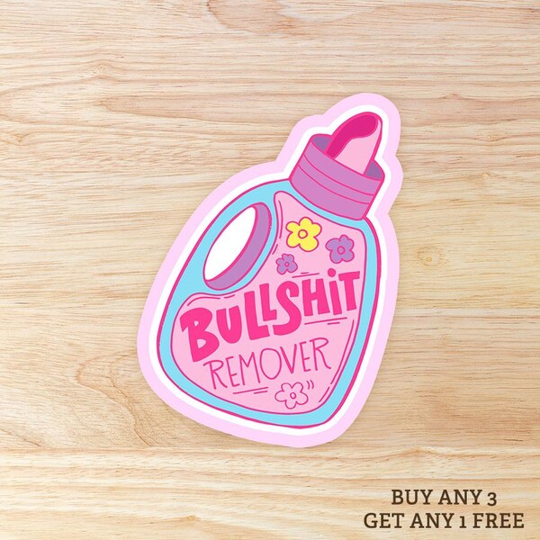 Bulshit Remover Sticker Bullshit Remover - Etsy