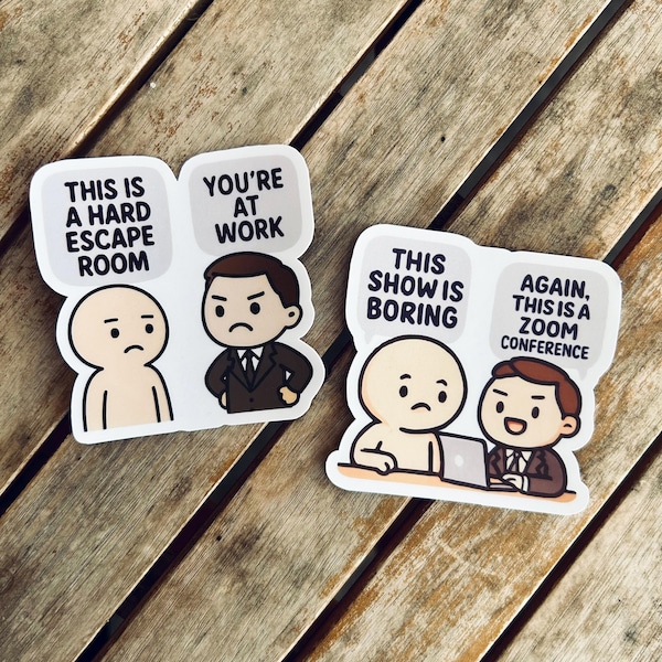 Off Work Sticker Office Work Stickers - Etsy