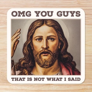 OMG ni, det var inte vad jag sa: Vattentät vinylklistermärke