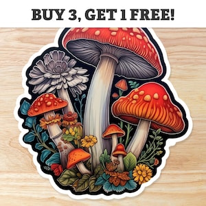 Mushroom Sticker