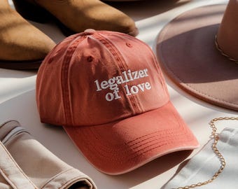 Legalizer Of Love Embroidered Dad Hat, Wedding Officiant Gift