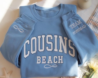 Cousins Beach Embroidered Sweatshirt, Summer TV Series