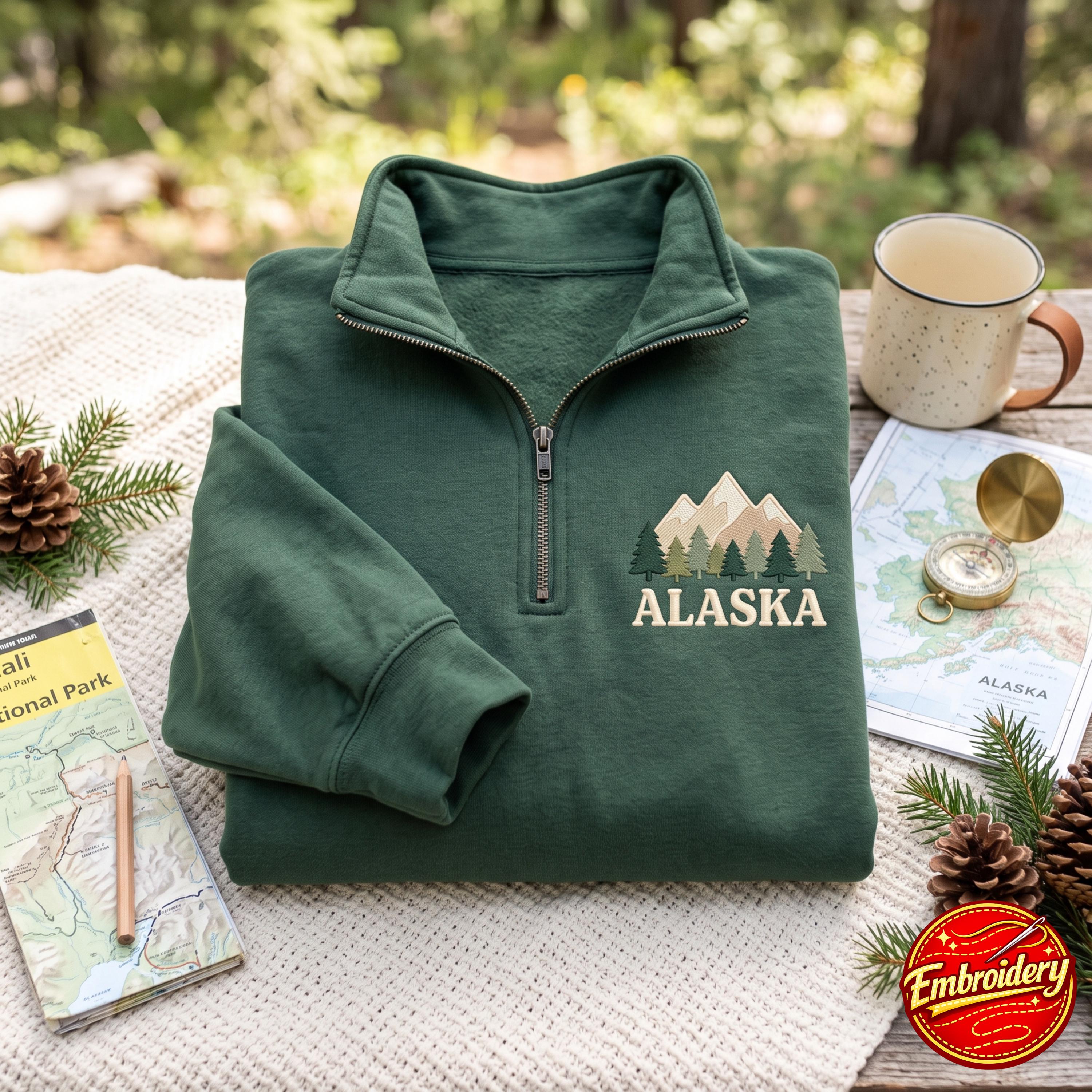 Alaska Quarter Zip - Etsy