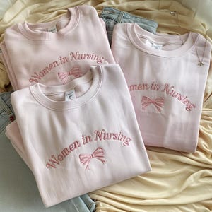 Nursing Major Sweatshirt, Women in Nursing, Funny Nursing Shirt, Womens Crewneck Sweatshirt, Nursing Shirt, Nurse Student Gift, Nurse Gifts