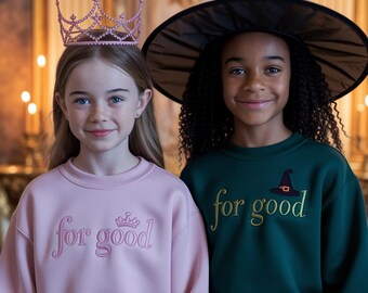 Embroidered For Good Youth Sweatshirt, Wizard Of Oz Tee