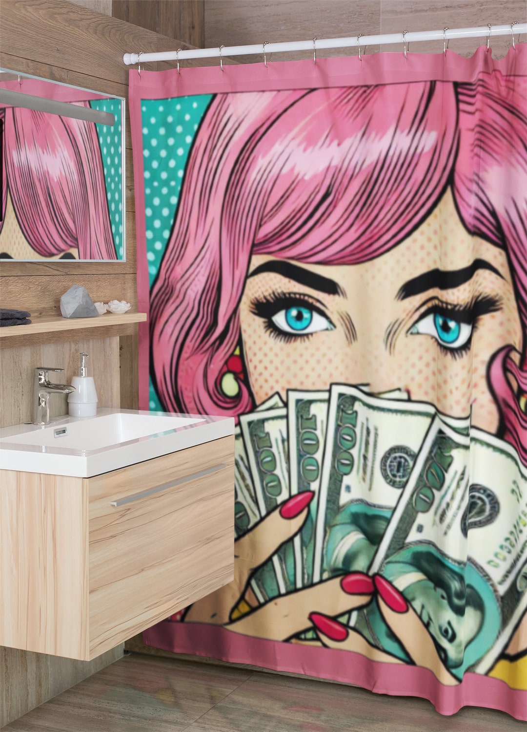 Pop Art Shower Curtain