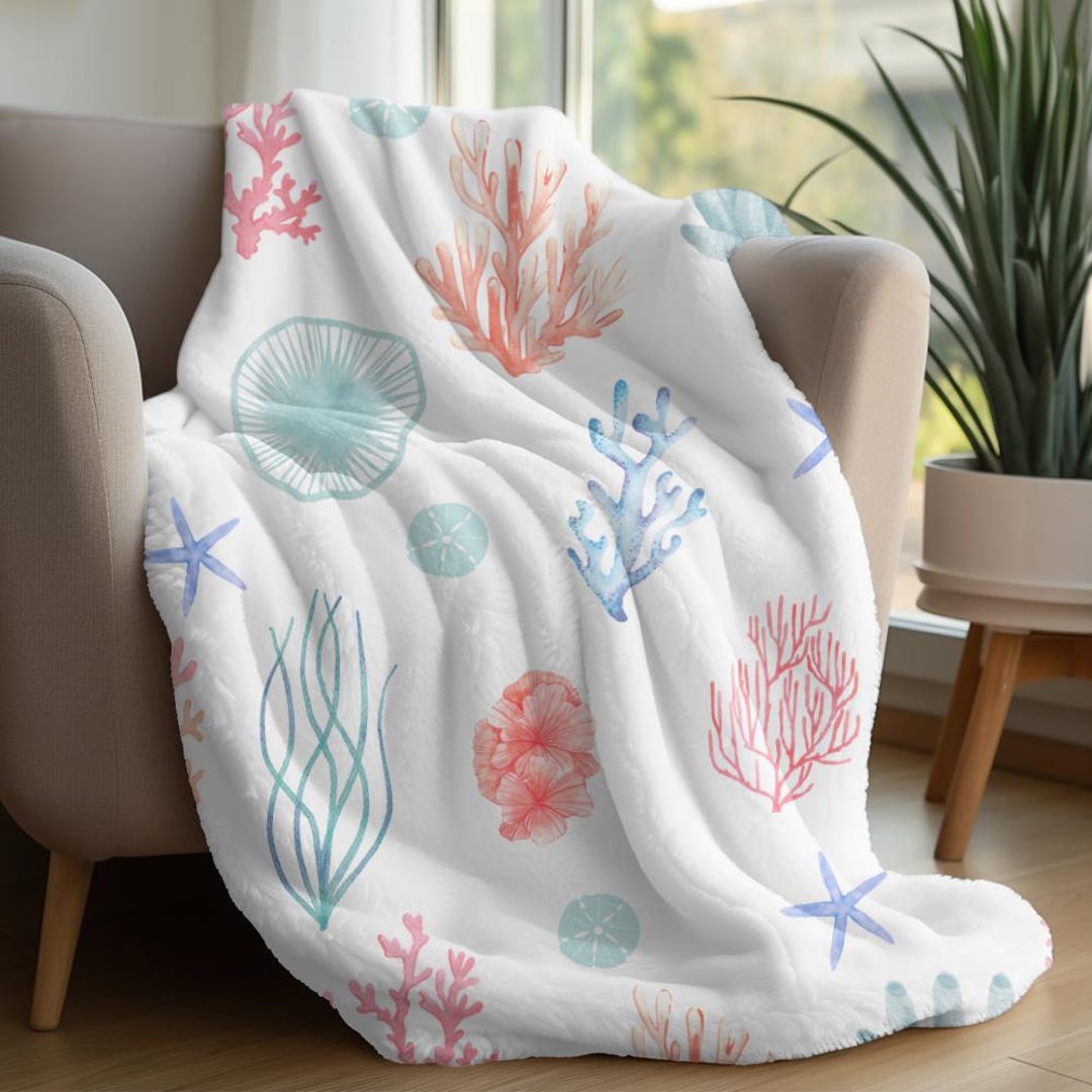 Coastal Knit Blanket Single main image 1
