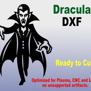 Dracula Halloween DXF Instant Download