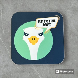 Ostrich Sticker