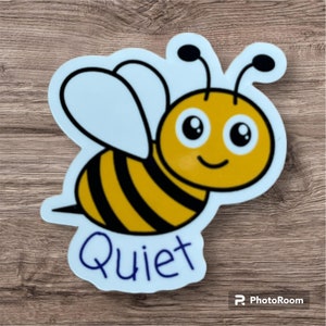 Funny Bee Sticker