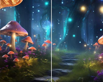 Enchanted Inspiration Theme Backdrop