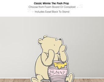 Winnie The Pooh Cut Out, Baby Shower Party Prop (Foam Board or Coroplast)