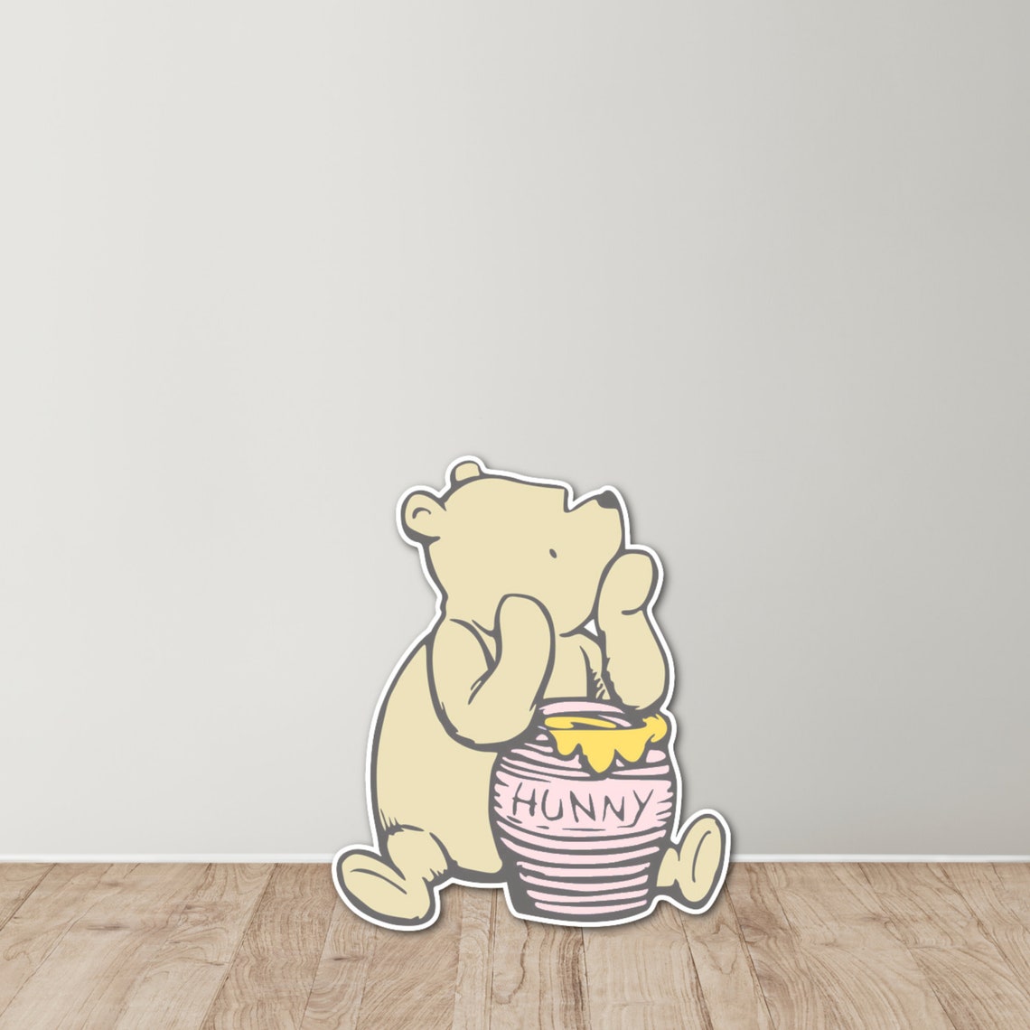 Classic Winnie the Pooh Foam Board Cut Out, Winnie the Pooh Baby Shower