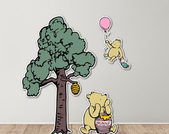 Winnie The Pooh Cutouts, Baby Shower Party Decorations