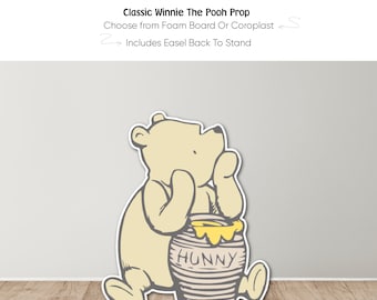 Winnie The Pooh Foam Board Prop, Baby Shower Decor