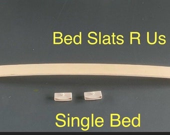 Bed Slat Wood Single Bed Curved Sprung Top Quality