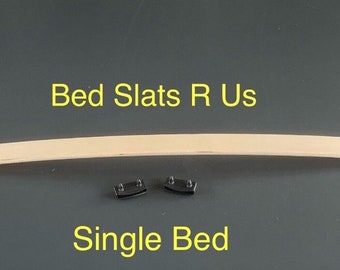 Bed Slat Wood Single Bed Curved Sprung Top Quality