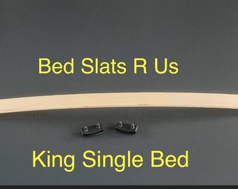 Bed Slat Wood King Single Bed Curved Sprung Top Quality