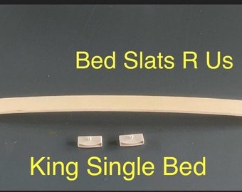 Bed Slat Wood King Single Bed Curved Sprung Top Quality