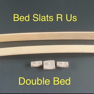 Bed Slat Wood Double Curved Sprung Top Quality image 1