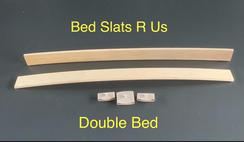 Bed Slat Wood Double Curved Sprung Top Quality image 1