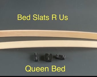 Bed Slat Wood Queen Curved Sprung Top Quality