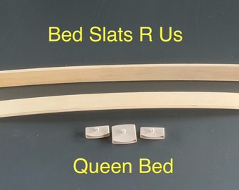 Bed Slat Wood Queen Curved Sprung Top Quality