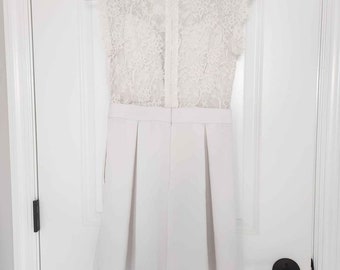 BCBG White Dress