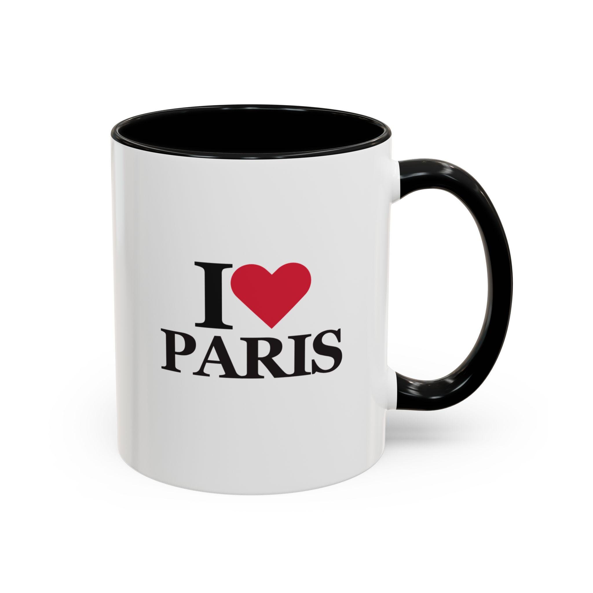 Tazza Decorativa I Love Parigi – Ceramica, Design Francese, Idea Regalo