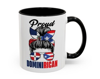 Proud Dominirican Mug | Accent Coffee Mug 11oz 15oz