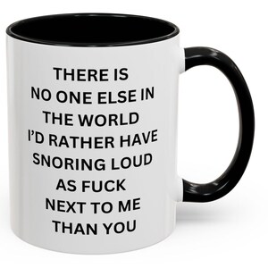 Schnarchbecher personalisierte Kaffeebecher | Lustiges Geschenk für Kaffee-Liebhaber | Einzigartige Beziehungstasse |  Dekor, Geschenk zum Jahrestag, Geschenk für den besten Freund