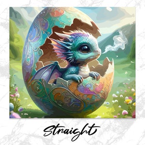 Baby Dragon Egg Cuteness, Sublimation Design, Digital Download Prints, Little Happy Baby Dragon Clipart 20oz Tumbler Wrap, PNG, SVG