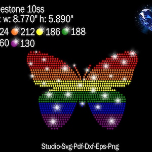 Papillon Strass, Papillon Strass Lgbt, Strass Lgbt, Svg strass, L'amour c'est l'amour, Modèle de strass, Papillon Svg, Svg Lgbt