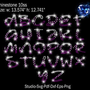 Bundle Champion Capital, Strass, Alfabeto Strass, Alfabeto Svg, Strass Svg, Modelo de Strass, Strass, Strass, Svg