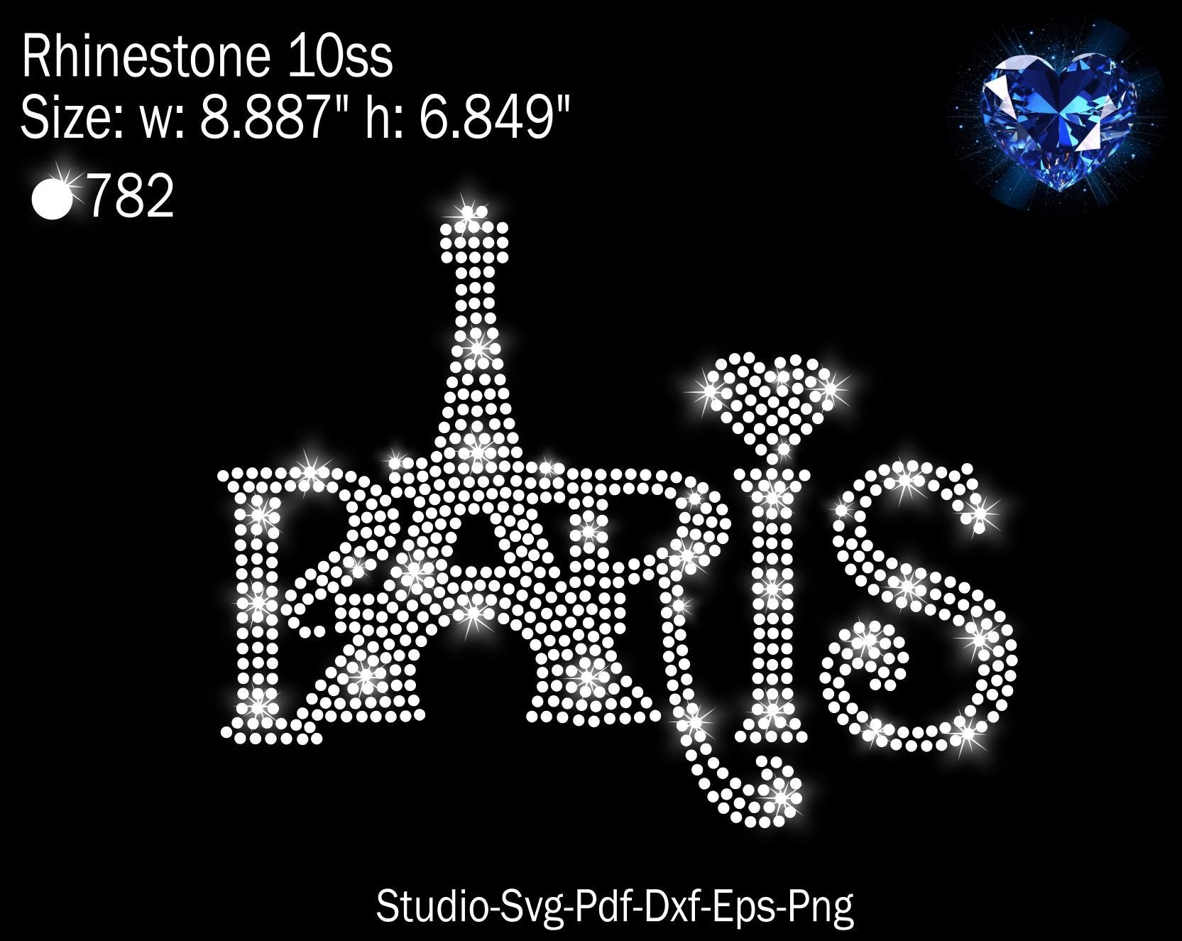 Paris Rhinestone, Paris Svg, Paris, Rhinestone, Rhinestone Svg ...