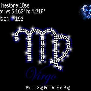 Strass de Virgem, Virgem Svg, Modelo de Virgem, Strass Svg, Modelo de Strass, Strass, Strass dos Signos do Zodíaco, Zodíaco Svg, Virgem