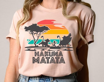 Hakuna Matata Shirt, Animal Kingdom Shirt, Disney Lion King Shirt, Animal Kingdom Hakuna Matata, Disney Animal Kingdom, Family Vacation