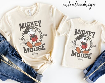 Retro Mickey Mouse Shirt, Mickey Shirt,Disney Vacation Shirt,Disneyland Mickey Shirt, Magic Kingdom Shirt,Classic Mickey Tee,Disney Matching