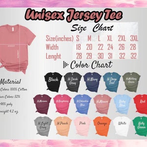 a poster with a variety of t - shirts on it